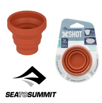 Sea to Summit X-Shot RUST LIMITED EDITION Shot Glass / Espresso Cup, Folds Flat